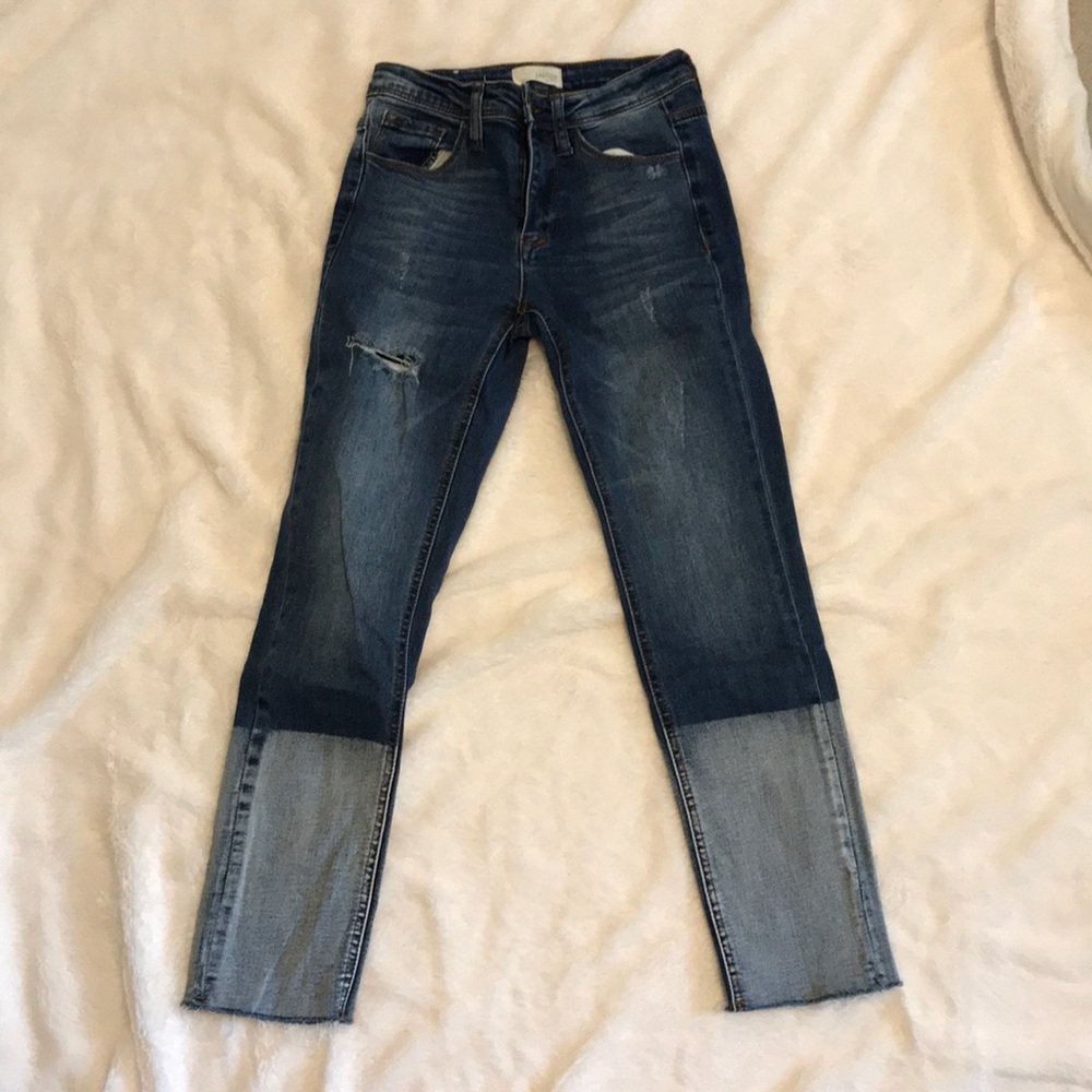 Mid Rise Caution to the Wind Jeans